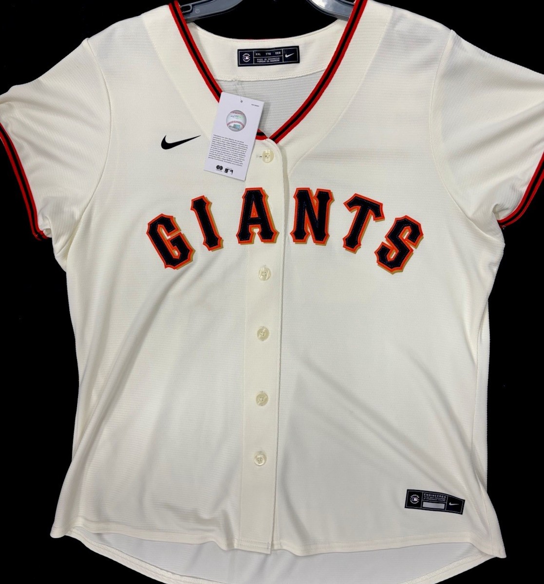 Brandon Crawford Women's Majestic San Francisco Giants Jersey XXL