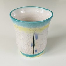 Art Deco Bauhaus Keramik Steinzeug Vase Becher Hildegard Delius Rheinsberg