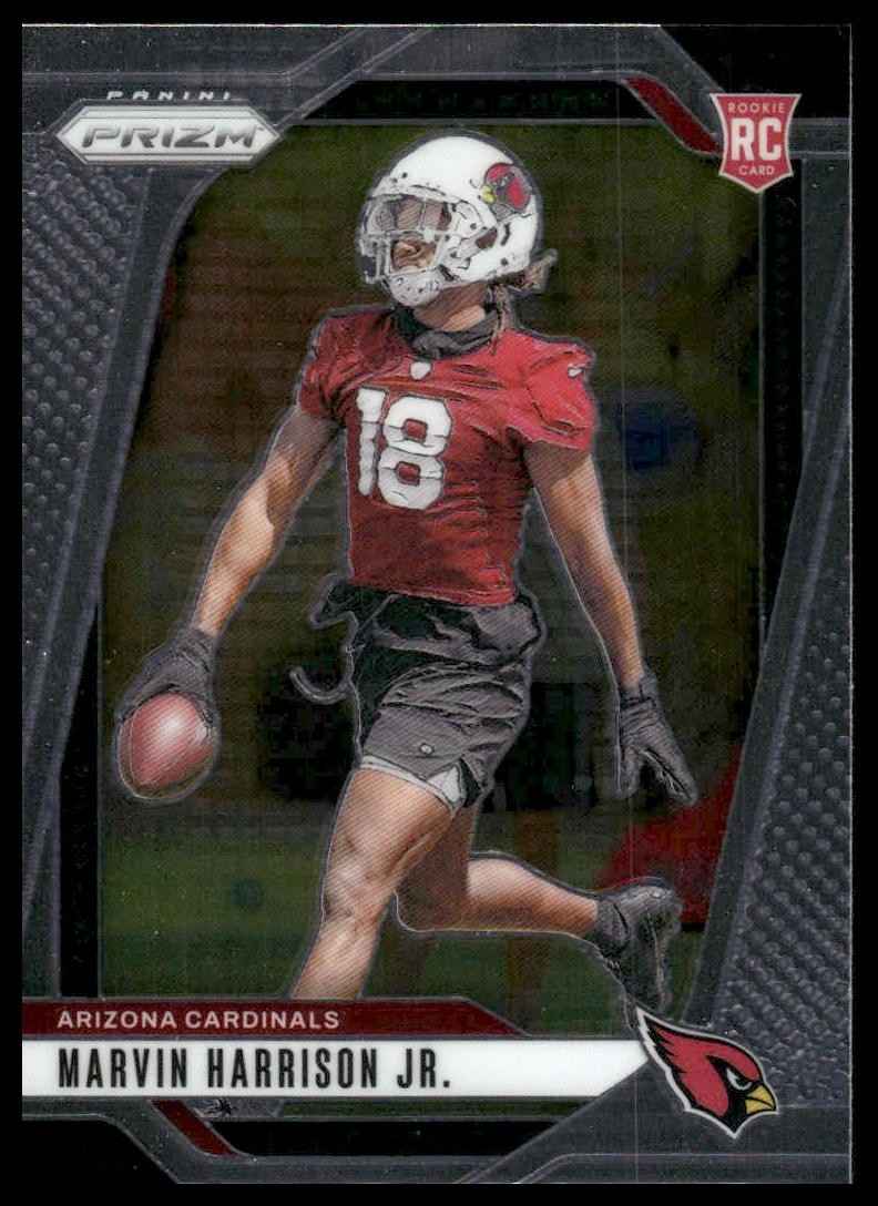 2024 Panini Prizm #375 Marvin Harrison Jr. RC Rookie Arizona Cardinals