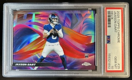 2025 Topps Chrome Jaxson Dart Base (PSA 10)