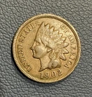 1902 Indian Head Cent - Vintage Penny