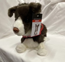 Douglas Gravy Patrol Pup Brown Border Collie Plush Winter Park NWT BRAND NEW