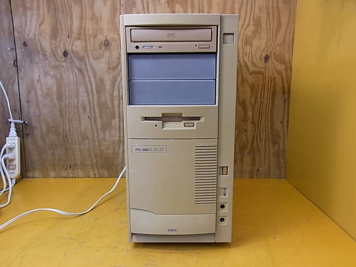 NEC PC9821Xv13 R16 Retro Japanese PC Desktop Computer MS-DOS 6.2