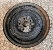 Early Ford Fomoco Steel Wheel 15x5 With 5 Lug And 4-12 Spacing