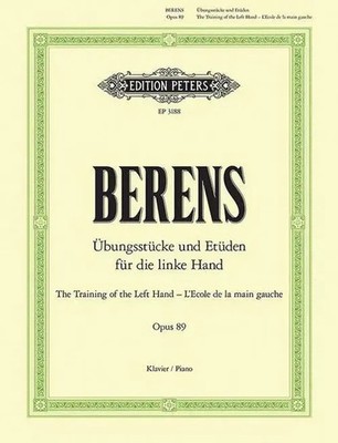 Pflege Linken Hand Op.89 | Hermann Berens | Taschenbuch | Edition Peters | Buch