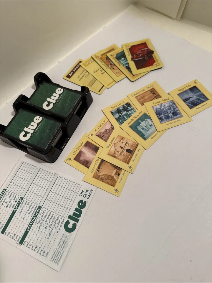 Hasbro Clue: Mystery Beyond The Mansion - Card Game - Image 3 of 3