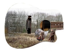 Taylor Swift Evermore Signed Autographed Custom Photo Graphics Guitar ACOA ACOA