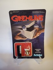 Gremlins Christmas Gizmo Funko ReAction Figure Santa Hat and Piano Toy Retro NEW