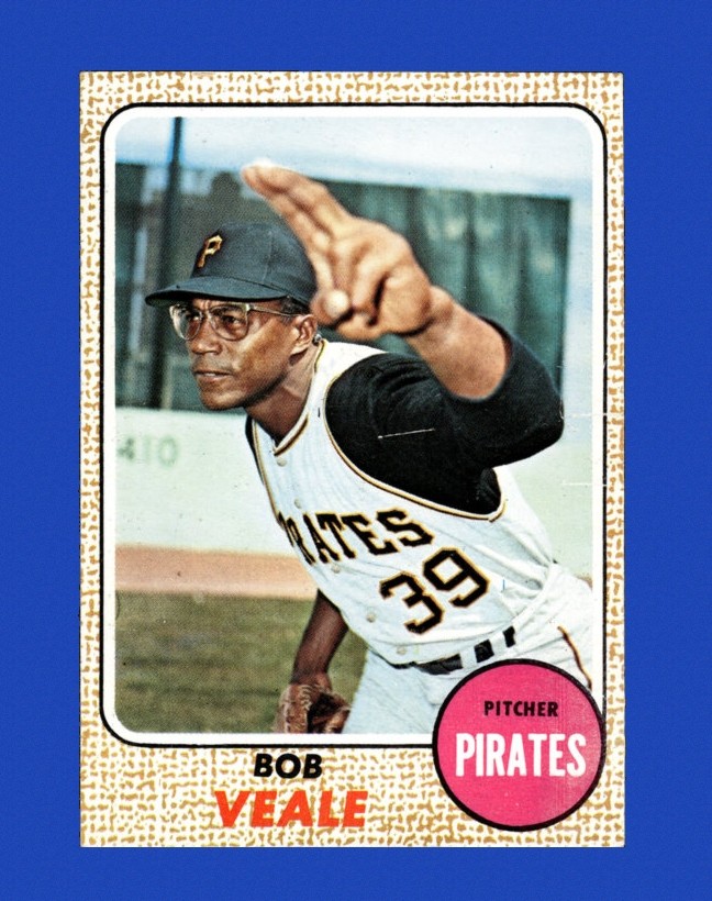 1968 Topps Set-Break # 70 Bob Veale EX-EXMINT *GMCARDS*