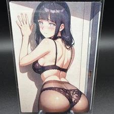 Hinata Hyuga Anime Waifu Card Doujin ACG Goddess Holo
