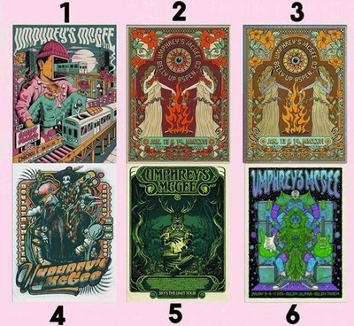 Umphrey's McGee January 13-14 2026 Aspen CO Poster