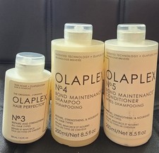 Olaplex No.3 Hair Perfector, No.4 Shampoo, No.5 Conditioner Set, 250ml  100ml