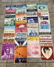 Vintage Sheet Music - Songs of the 20s, 30s, 40s - Lot of 41
