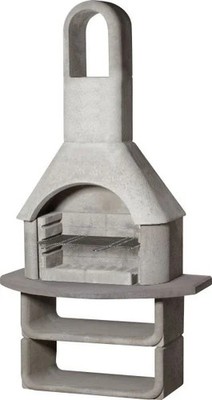 Buschbeck Grillkamin Menorca 110 x 66 x 206 cm Gartengrillkamin Gartengrill