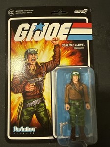Super7 - G.I. Joe - ReAction Figures Wave 7 - General Hawk Action Fig New