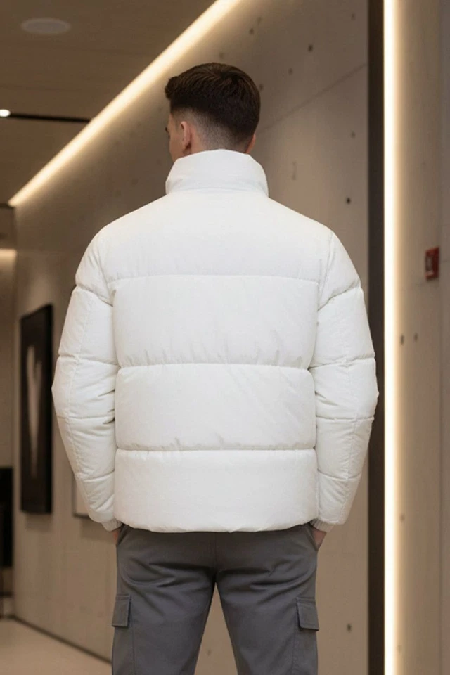 The Black Insulated Puffer Jacket 600-Down White puffer - Image 2 of 3