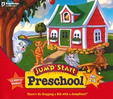 JumpStart Preschool Educational CD ROM Interactive Learning Games for Kids