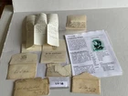CIVIL WAR COL LW WISTER LOT 150th PA COVER WAR TIME TORN LETTER FROM LAWYER ETC