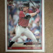 Topps 2026 Series 1 Corbin Carroll Arizona Diamondbacks 75th Anniversary T91-58