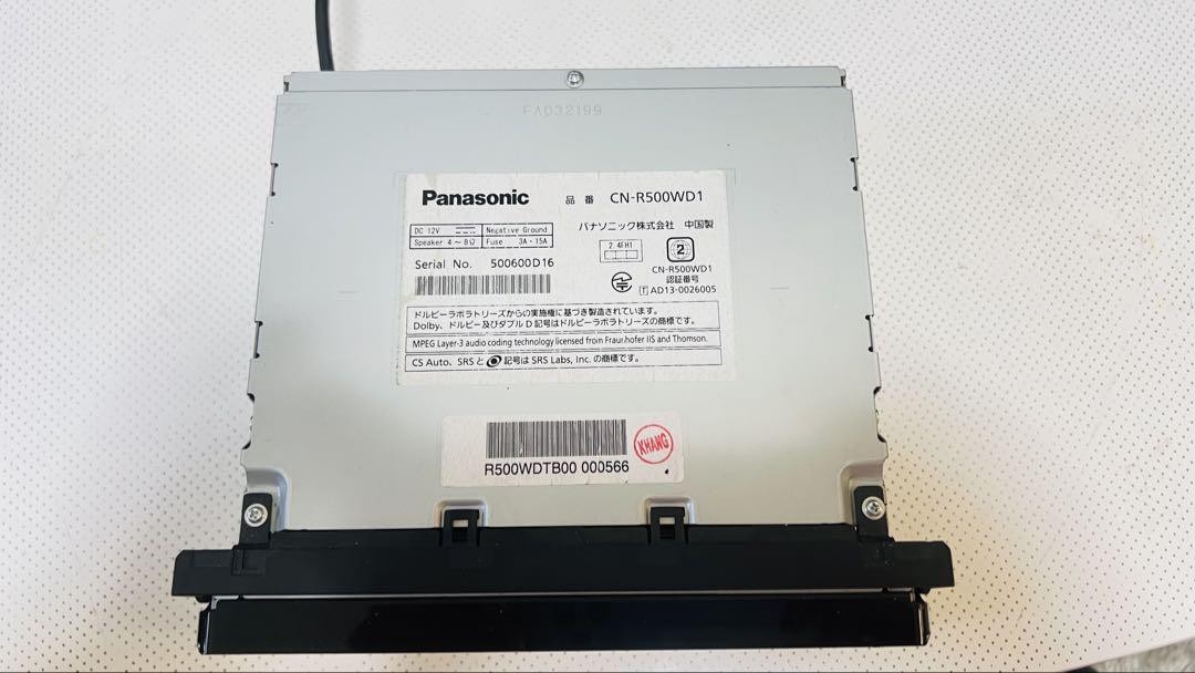 Panasonic CN-R500WD1 カーオーディオ ヨドバシ.com - パナソニック Panasonic CN-R500WD [7V型ワイド