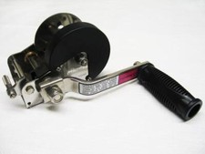 Stainless Steel Hand Winch with Cover 1600LB (720KG ATV Car Boat Trailer Puller)