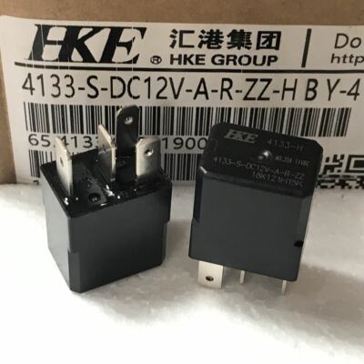 Relais De Puissance HKE 4133-S-DC12V-C-R-ZZ - 12VDC, 5 Broches, 35A - Blanc - Neuf