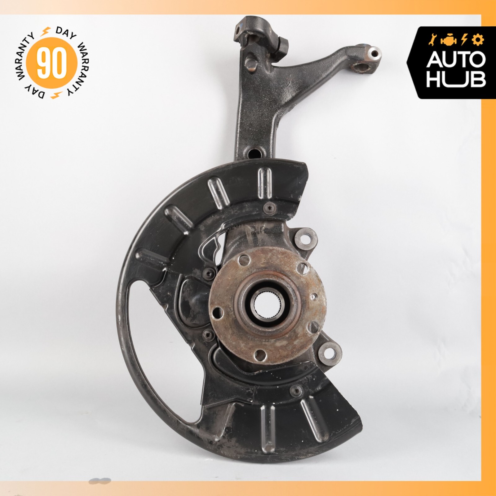 03-07 Bentley Continental GT Coupe Front Left Side Spindle Knuckle Hub OEM 96k