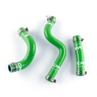 Green Slicone Radiator Hose Clamps Kit for 1998-2013 Kawasaki KX80 KX85 KX100
