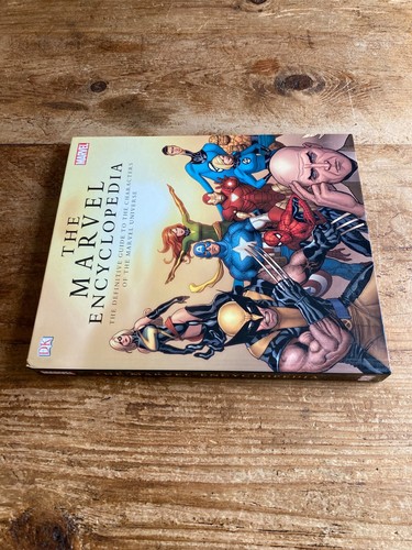 The Marvel Encyclopedia Harcover First Edition with Dust Jacket - Picture 12 of 12
