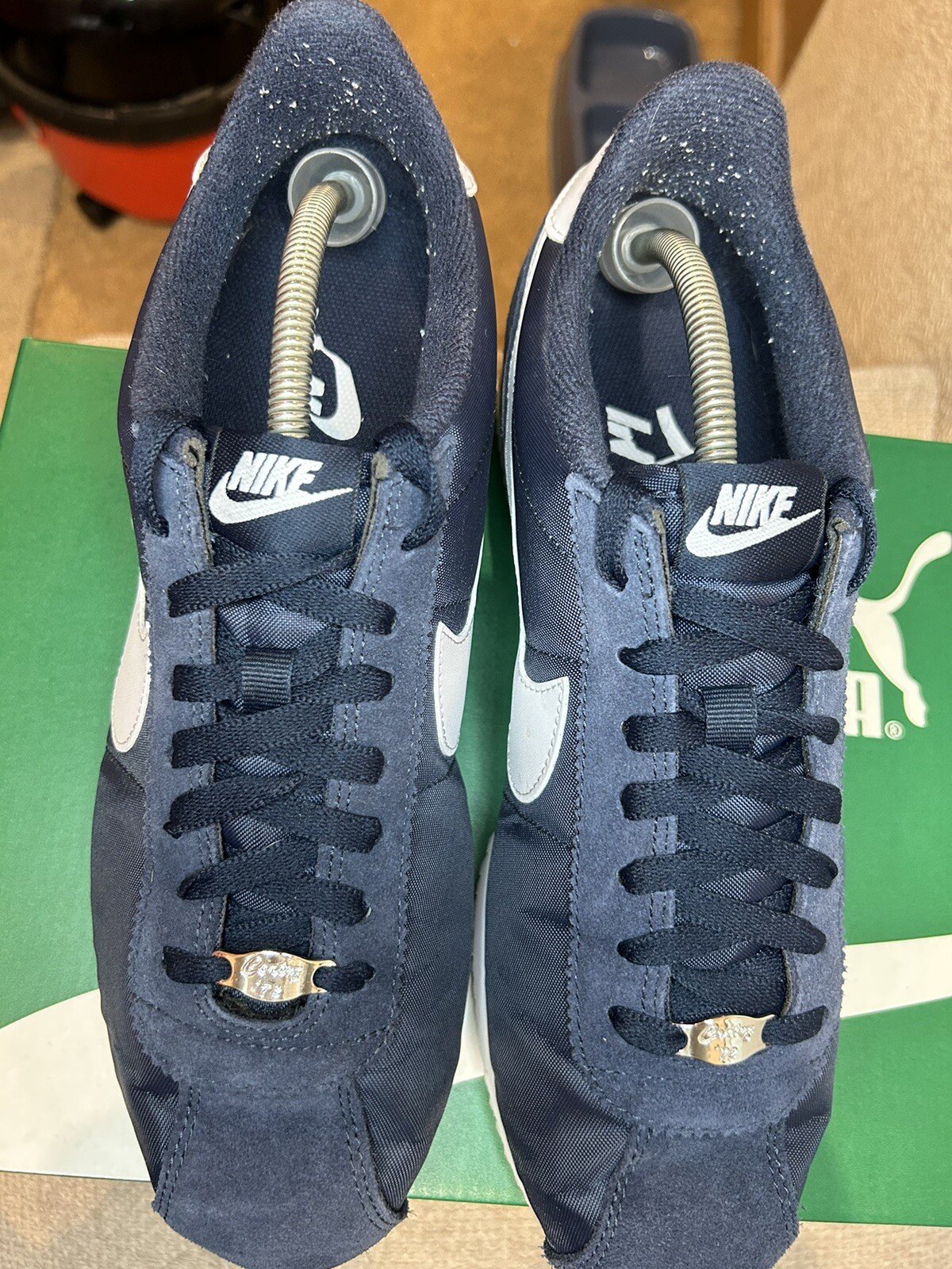 Nike Cortez Basic Nylon OG Trainers - Obsidian Bl… - image 10