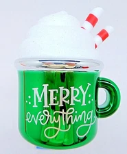 BATH & BODY WORKS WALLFLOWER MERRY EVERYTHING HOT COCOA MUG PLUGIN NIGHT LIGHT