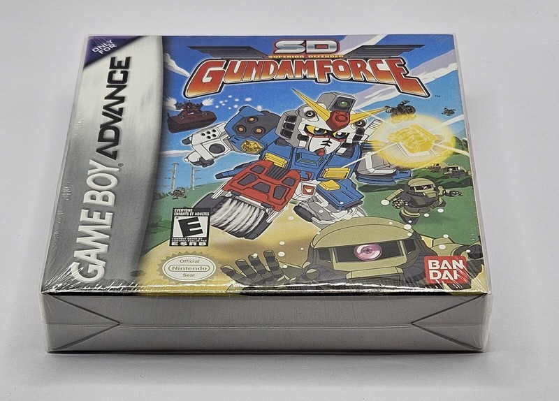 SD Gundam Force (Nintendo Game Boy Advance, 2004)  GBA CASE FRESH NEW MINT Nice!