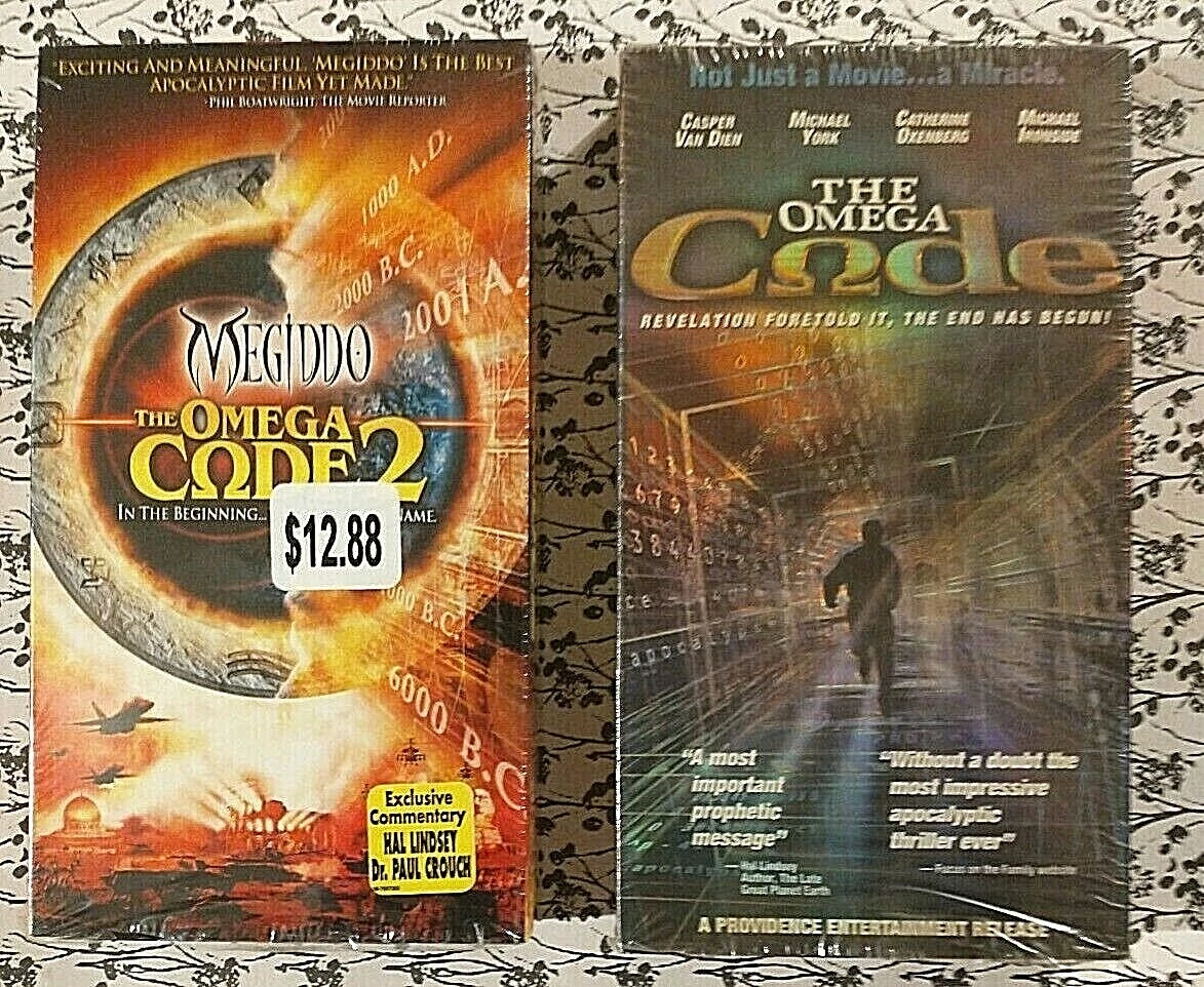 The Omega Code 1 2 VHS Tapes