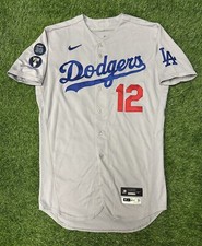 Joey Gallo Los Angeles Dodgers Game Used Worn Jersey 2022 Wills Skully MLB Auth