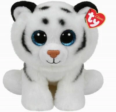 TY BEANIE BOO´S Ty Beanie Babies Tiger @ TUNDRA @ med. ca. 22 cm weiss Glubschi´s Beanie Boo´s