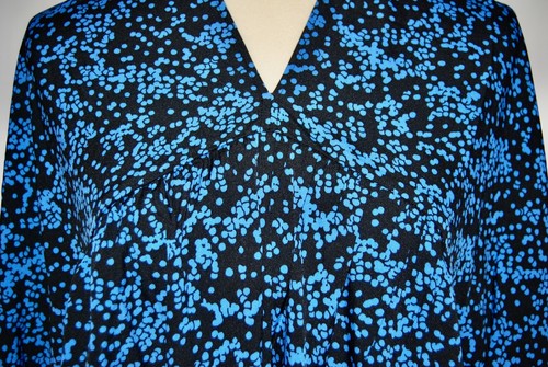 NWT Walter Baker Women's Black & Blue Starry Night Connie High Low Dress sz 2 4 - Picture 3 of 11