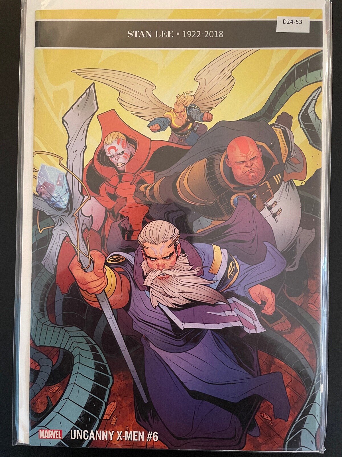 Uncanny X-Men 6 Stan Lee Tribute Cover High Grade Marvel Comic Book D24 ...