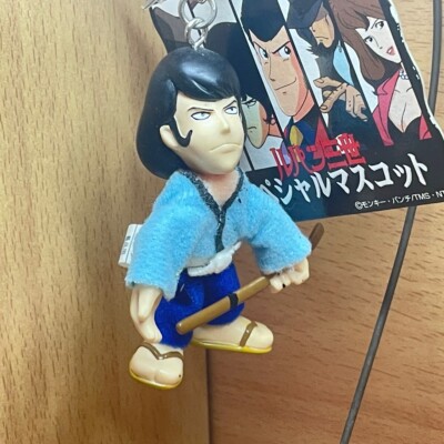 Japan Lupin iii The First Goemon Ishikawa the 13th Keychain Figure