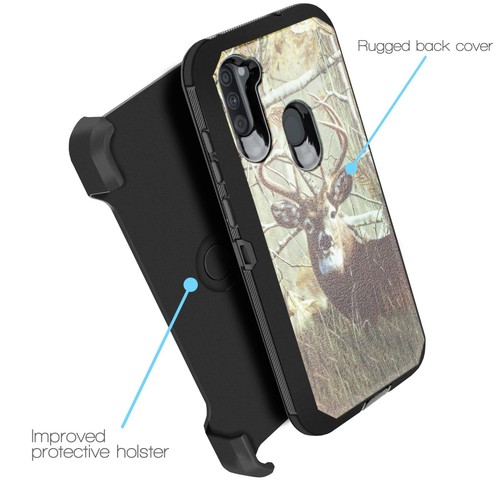 Funda con clip para cinturón para Samsung A11 A21 A21s se adapta a la pantalla incorporada de Otterbox - Imagen 48 de 81