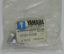 New Yamaha Genuine Parts Boat OEM Hexagon Bolt Lot of 2 Part No. 97313-08016