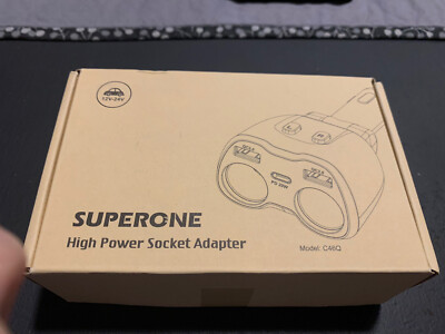 Superone High Power Socket Adapter 180 Watt Fast Charger New In Box