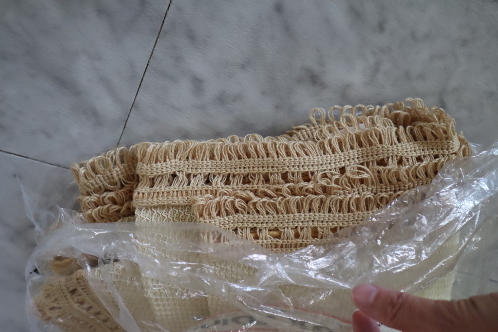 Vintage large chair throw cover 90 x 70 (new, for 2 chairs) USA (no