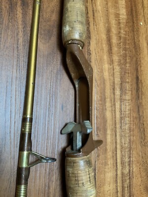 Vintage Fishing Pole Montgomery Wards Hawthorne tubular glass 2 Piece 6 '  NICE | eBay