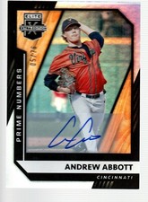 2021 Elite Extra Edition Signatures Prime Numbers B #53 Andrew Abbott 5/76