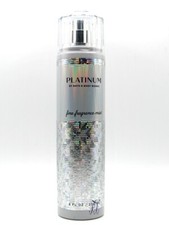 BATH  BODY WORKS PLATINUM FRAGRANCE MIST BODY SPRAY 8 FL OZ