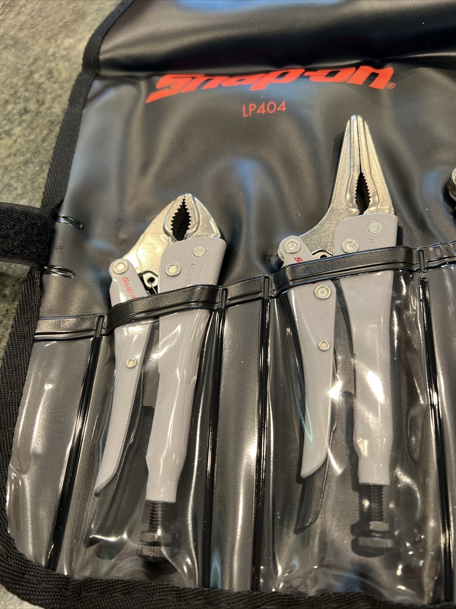Snap On lp404 4 pc locking pliers combination set in pouch | eBay