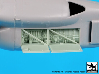 Blackdog Models 1/48 BELL V-22 OSPREY ENGINE Resin Update Set