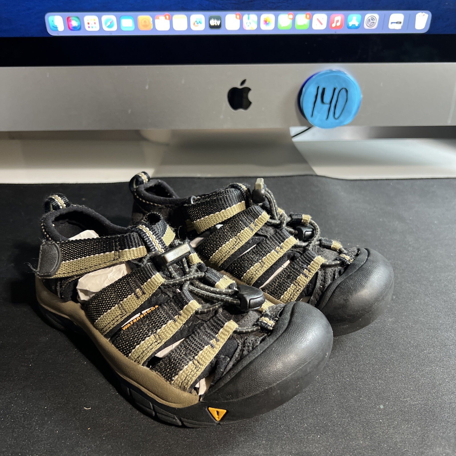 Sandalo Keen Newport pescatore sport acquatici nero marrone giovane taglia 1