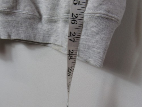 Vintage 1989 Maryland hoodie Grey College spellout cotton Hoodie Size L - Worn - Picture 15 of 15