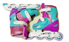Girl's Disney Frozen Inline Roller Skates Size J8-J9